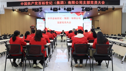 凝心聚力啟新程 砥礪奮進譜新篇|中國共產黨百裕世紀（集團）有限公司支部委員會順利召開換屆選舉大會